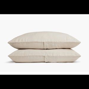 Parachute pillowcase set size king color bone